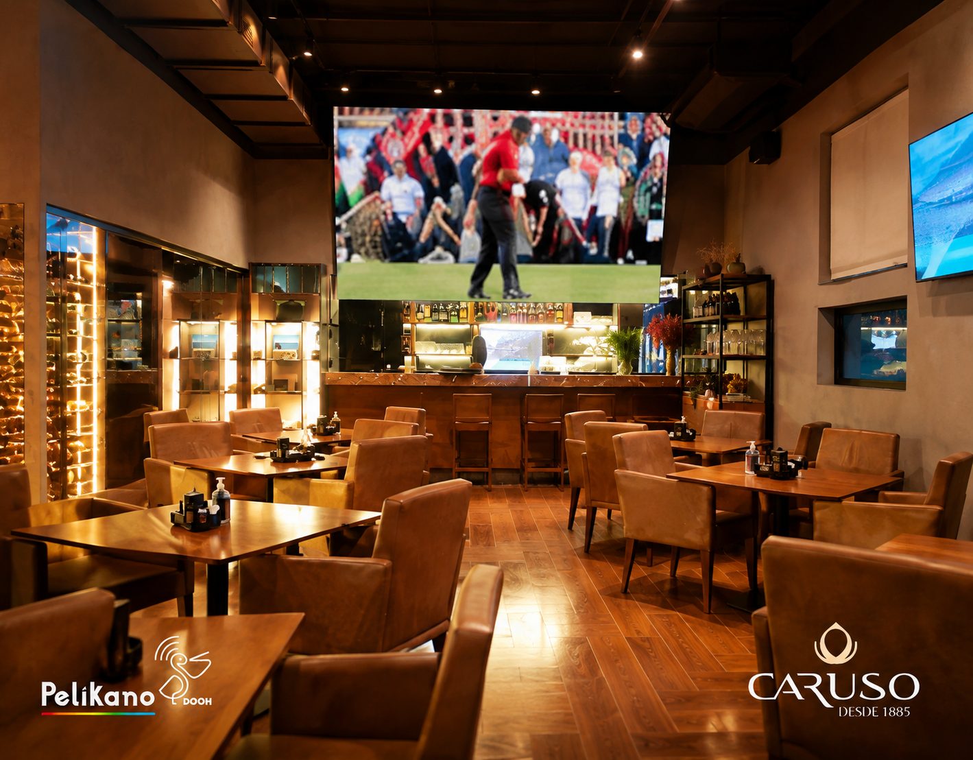 Painel de LED instalado no projeto Caruso — foto 5