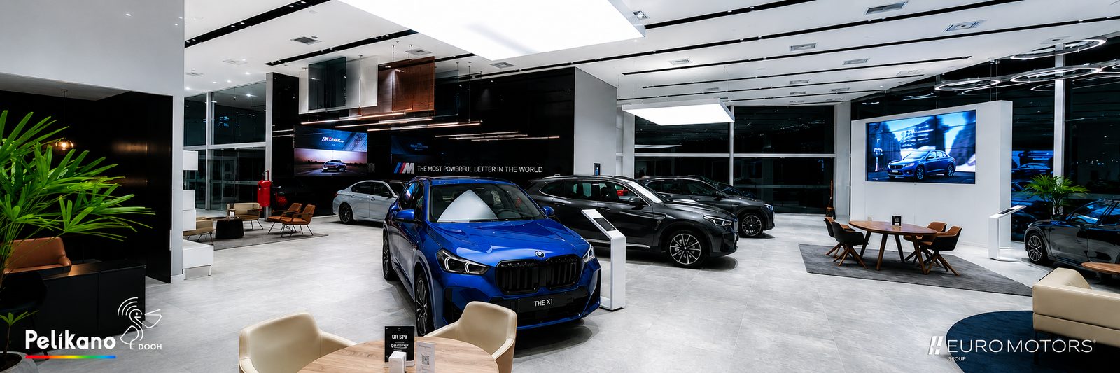 Painel de LED na concessionária Euromotors — foto 1