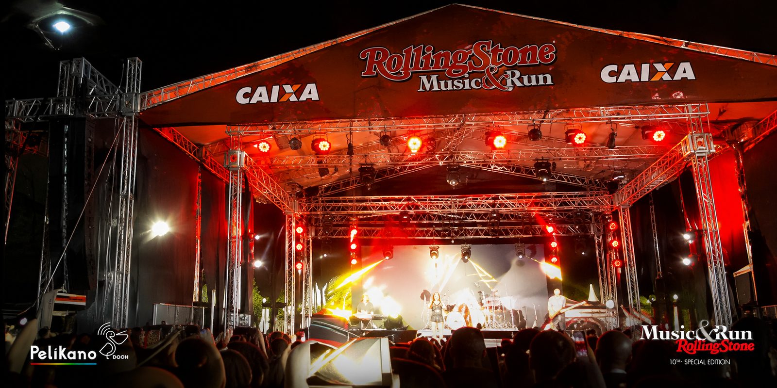 Instalação de LED no projeto Rolling Stones — foto 1