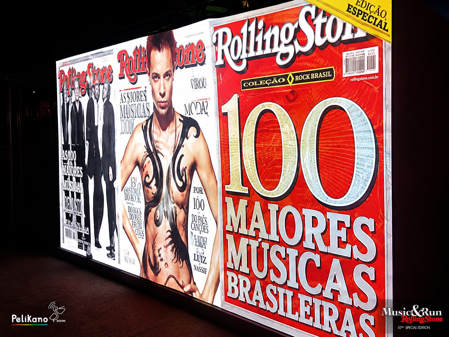 Instalação de LED no projeto Rolling Stones — foto 3
