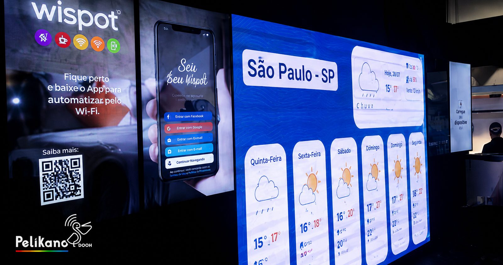Instalação de LED no projeto Wispot — foto 2